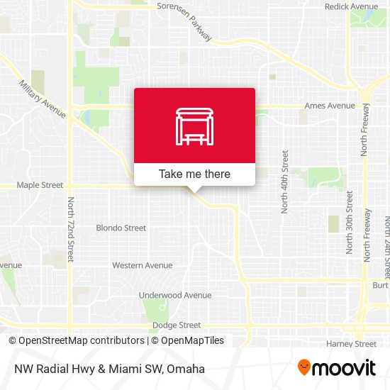 Mapa de NW Radial Hwy & Miami SW