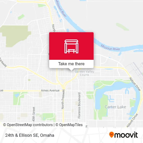 24th & Ellison SE map