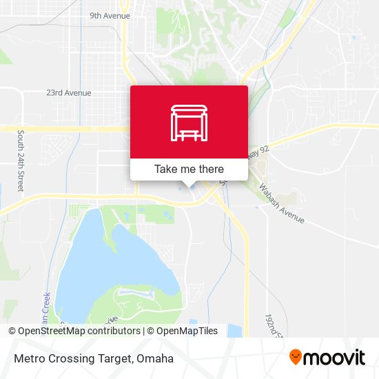 Metro Crossing Target map