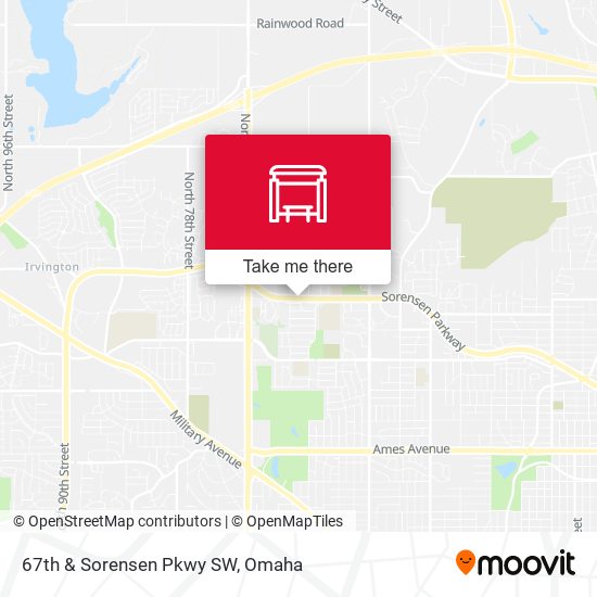 67th & Sorensen Pkwy SW map