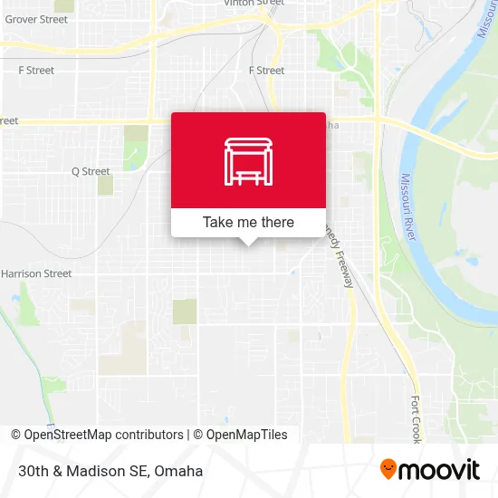 30th & Madison SE map