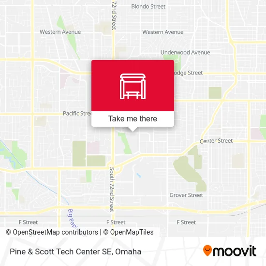 Pine & Scott Tech Center SE map