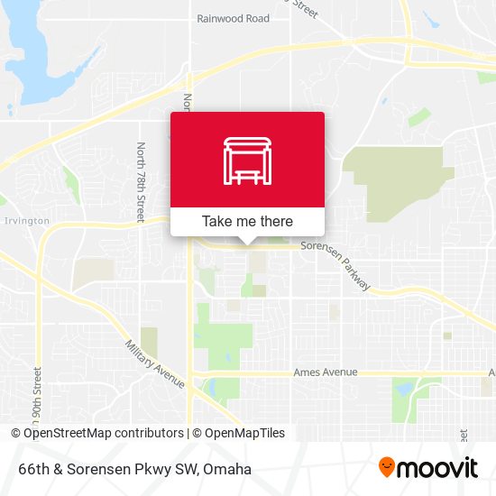 66th & Sorensen Pkwy SW map