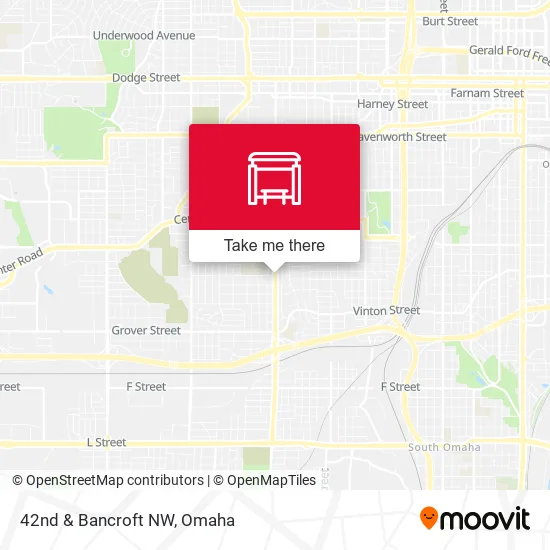 42nd & Bancroft NW map