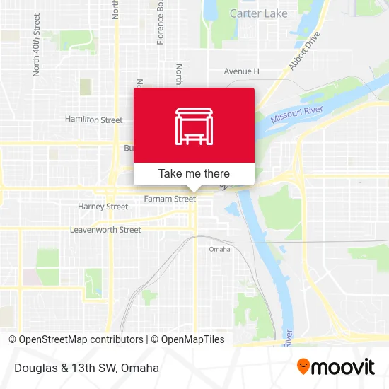 Douglas & 13th SW map