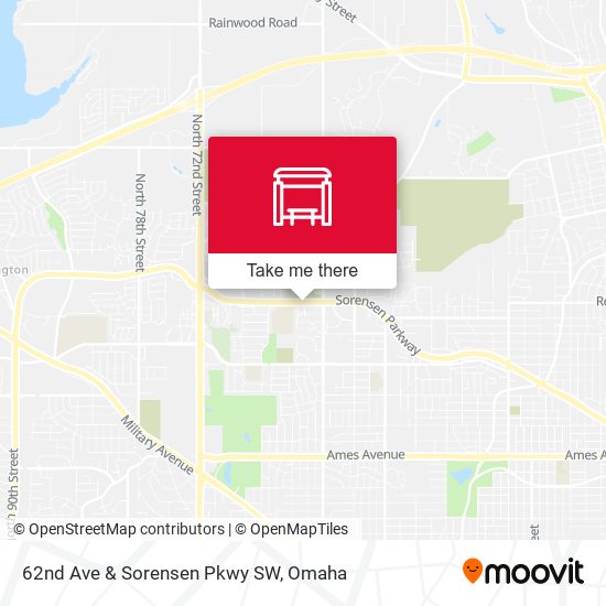 62nd Ave & Sorensen Pkwy SW map