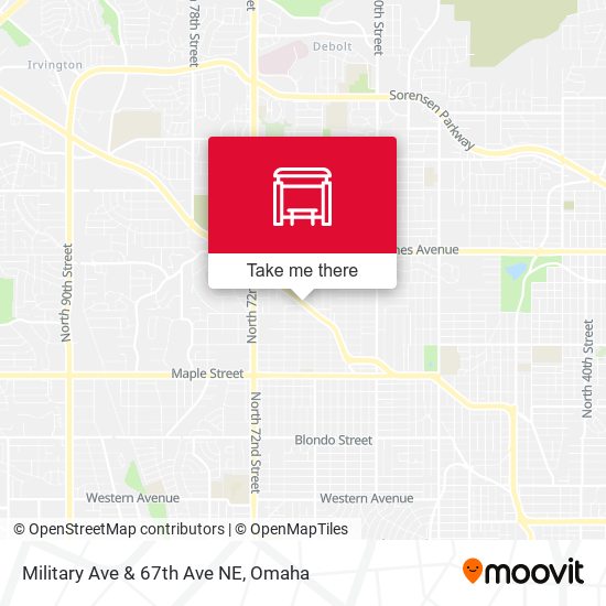 Military Ave & 67th Ave NE map