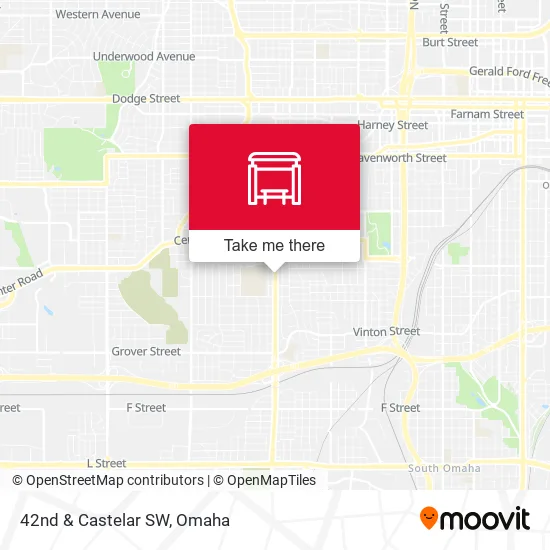 Mapa de 42nd & Castelar SW