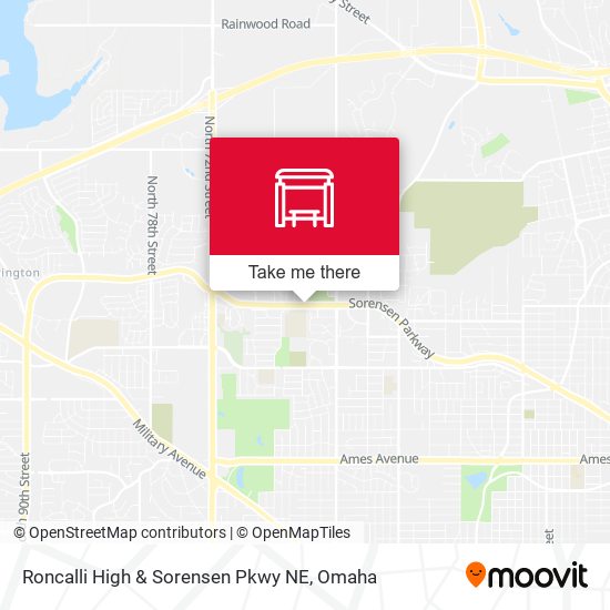 Roncalli High & Sorensen Pkwy NE map