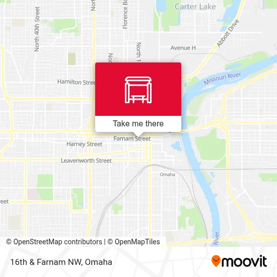 16th & Farnam NW map