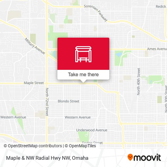 Mapa de Maple & NW Radial Hwy NW