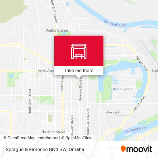 Sprague & Florence Blvd SW map