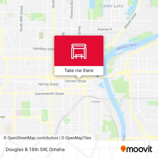 Douglas & 16th SW map