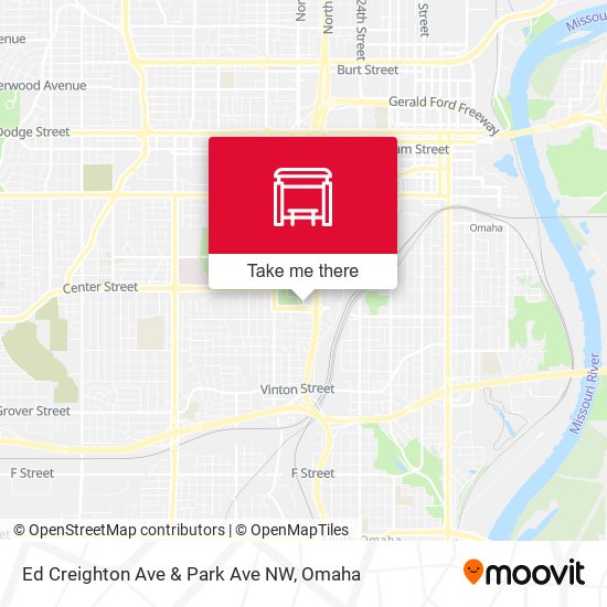Mapa de Ed Creighton Ave & Park Ave NW