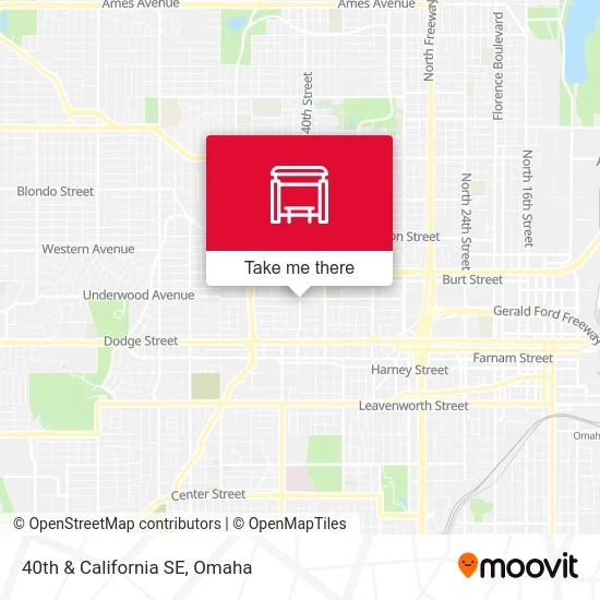 40th & California SE map