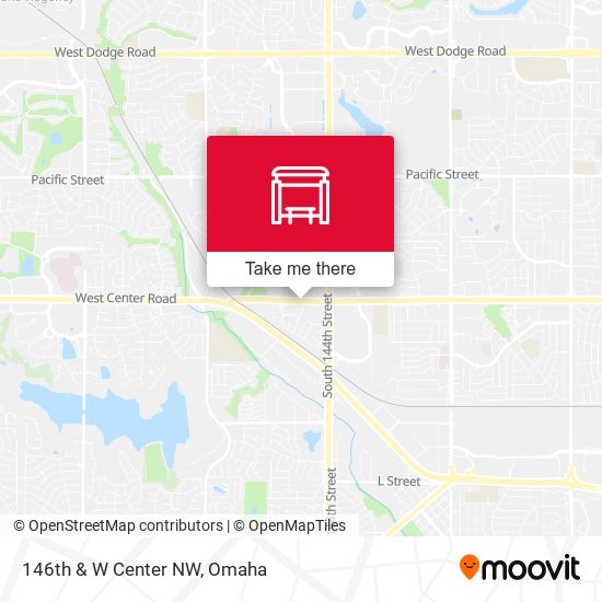 146th & W Center NW map