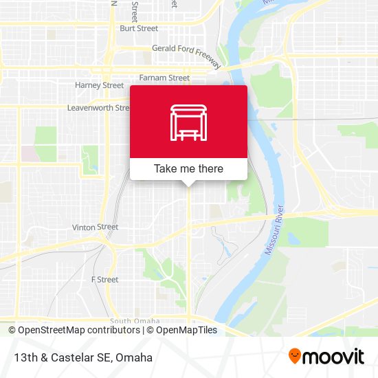 13th & Castelar SE map