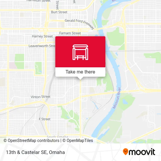 13th & Castelar SE map