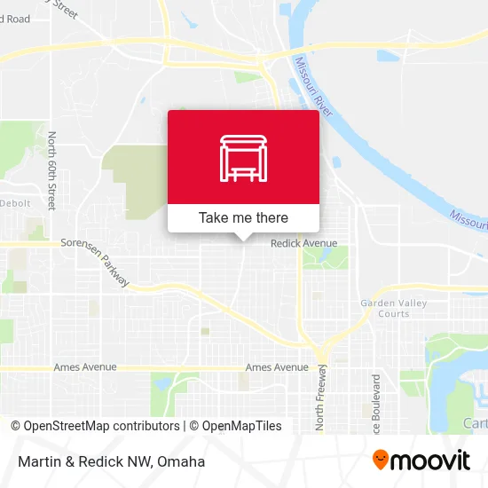 Martin & Redick NW map