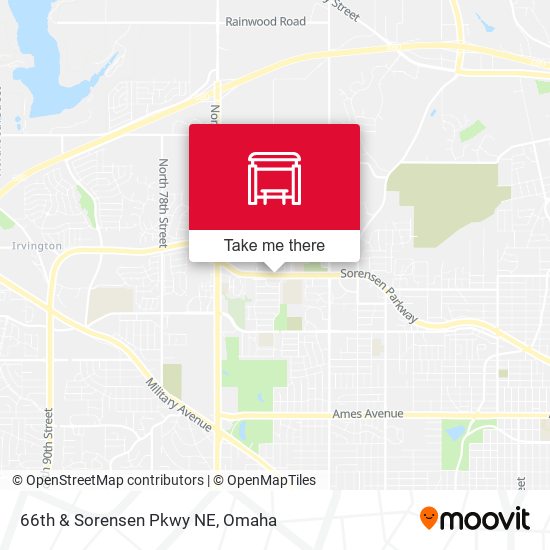 66th & Sorensen Pkwy NE map