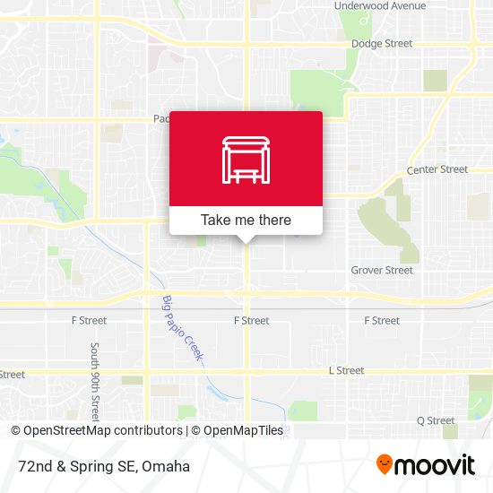 72nd & Spring SE map