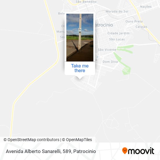 Avenida Alberto Sanarelli, 589 map