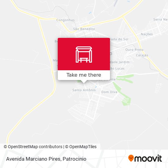 Avenida Marciano Pires map