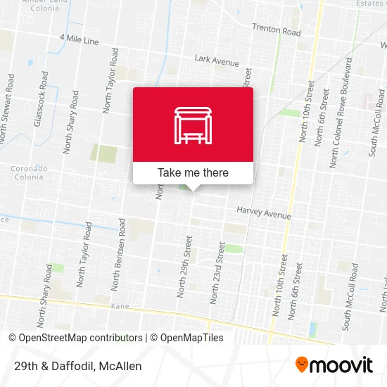 Mapa de 29th & Daffodil