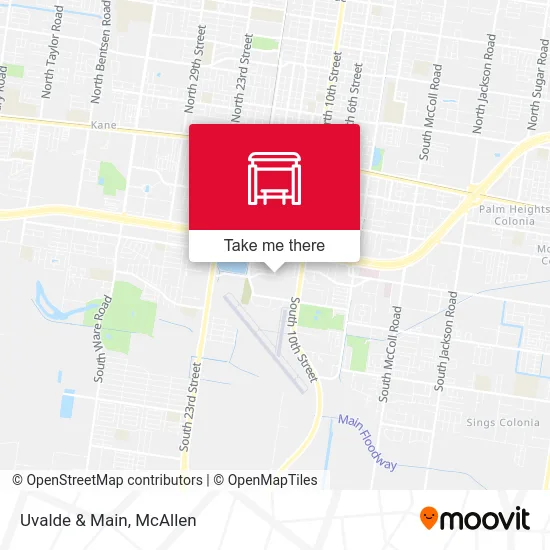 Mapa de Uvalde & Main