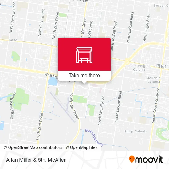 Mapa de Allan Miller & 5th