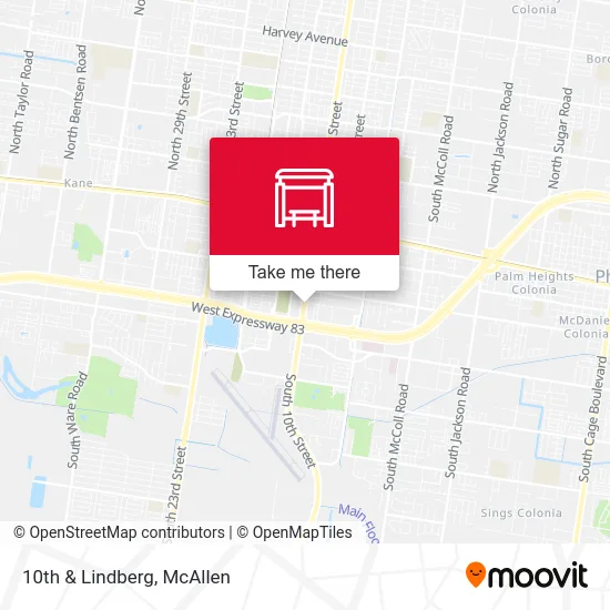 Mapa de 10th & Lindberg