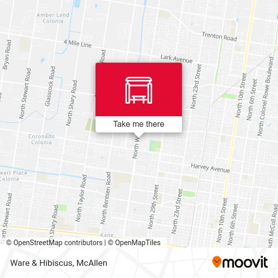 Mapa de Ware & Hibiscus