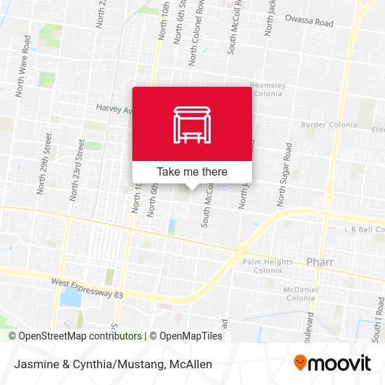 Mapa de Jasmine & Cynthia/Mustang