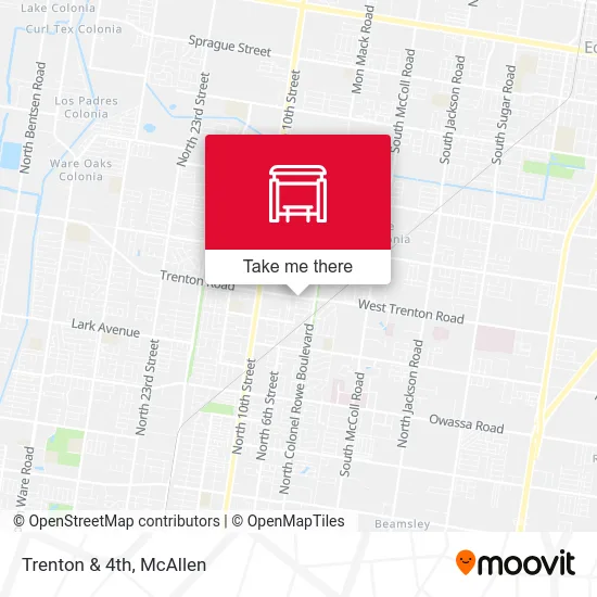 Mapa de Trenton & 4th