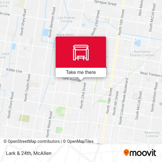 Mapa de Lark & 24th