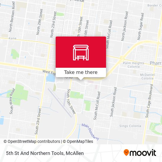 Mapa de 5th St And Northern Tools