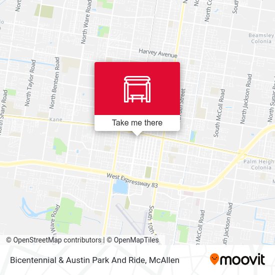Mapa de Bicentennial & Austin Park And Ride