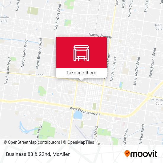 Mapa de Business 83 & 22nd