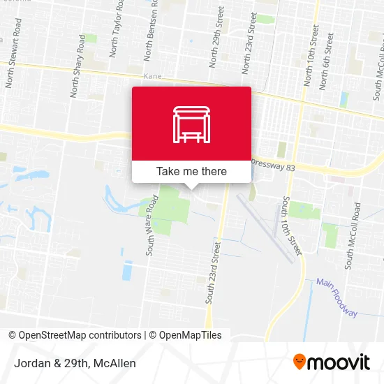 Jordan & 29th map