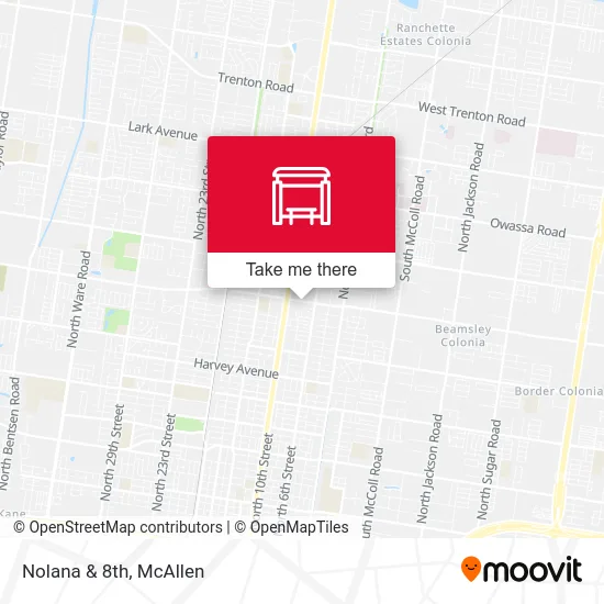 Mapa de Nolana & 8th