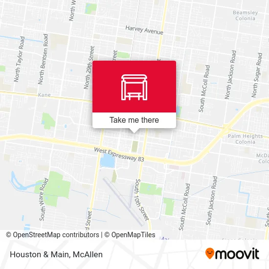 Mapa de Houston & Main