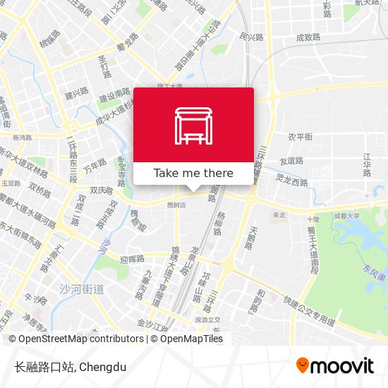 长融路口站 map