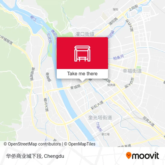 华侨商业城下段 map