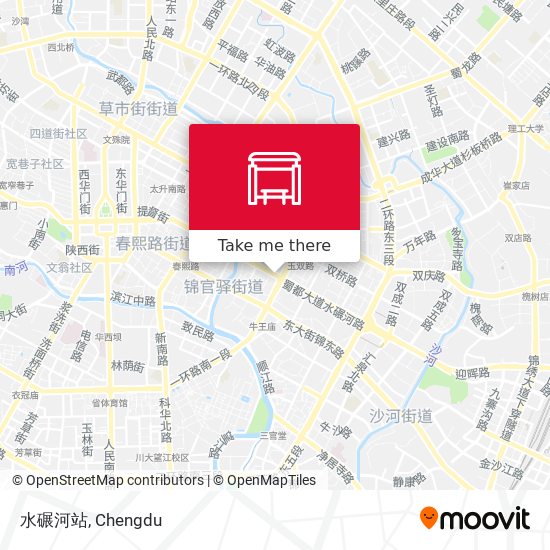 水碾河站 map