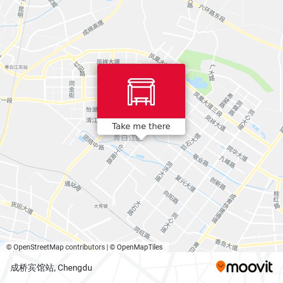 成桥宾馆站 map