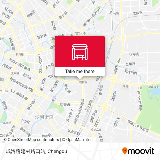 成洛路建材路口站 map