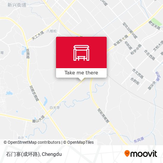 石门寨(成环路) map