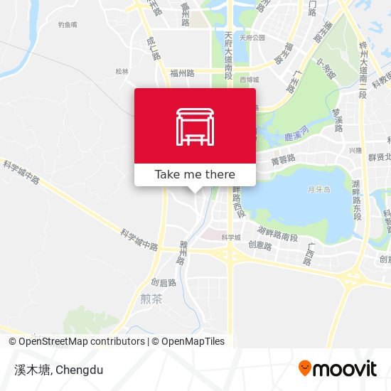 溪木塘 map