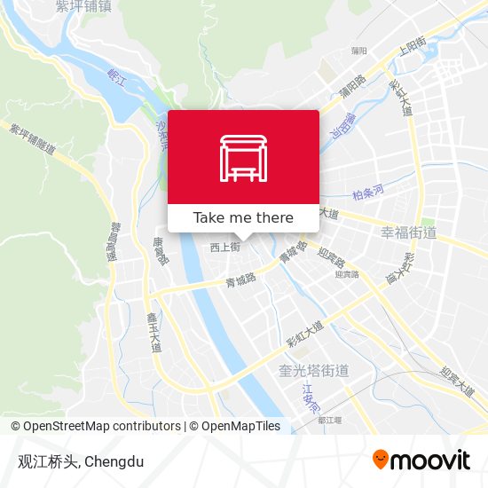观江桥头 map