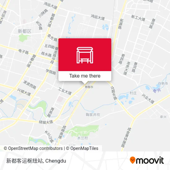 新都客运枢纽站 map